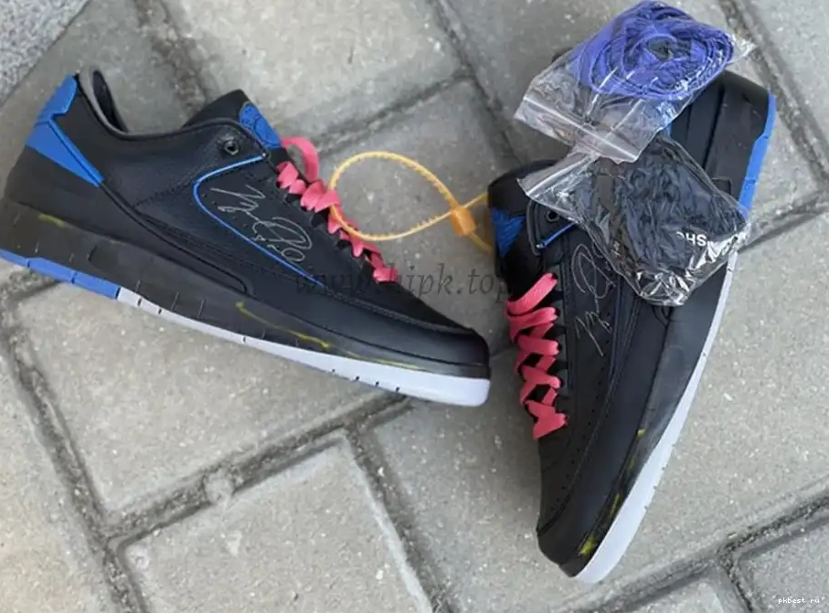 blue x materials Air Jordan ship God Low 2 ready OFF-WHITE retail to PK 0513